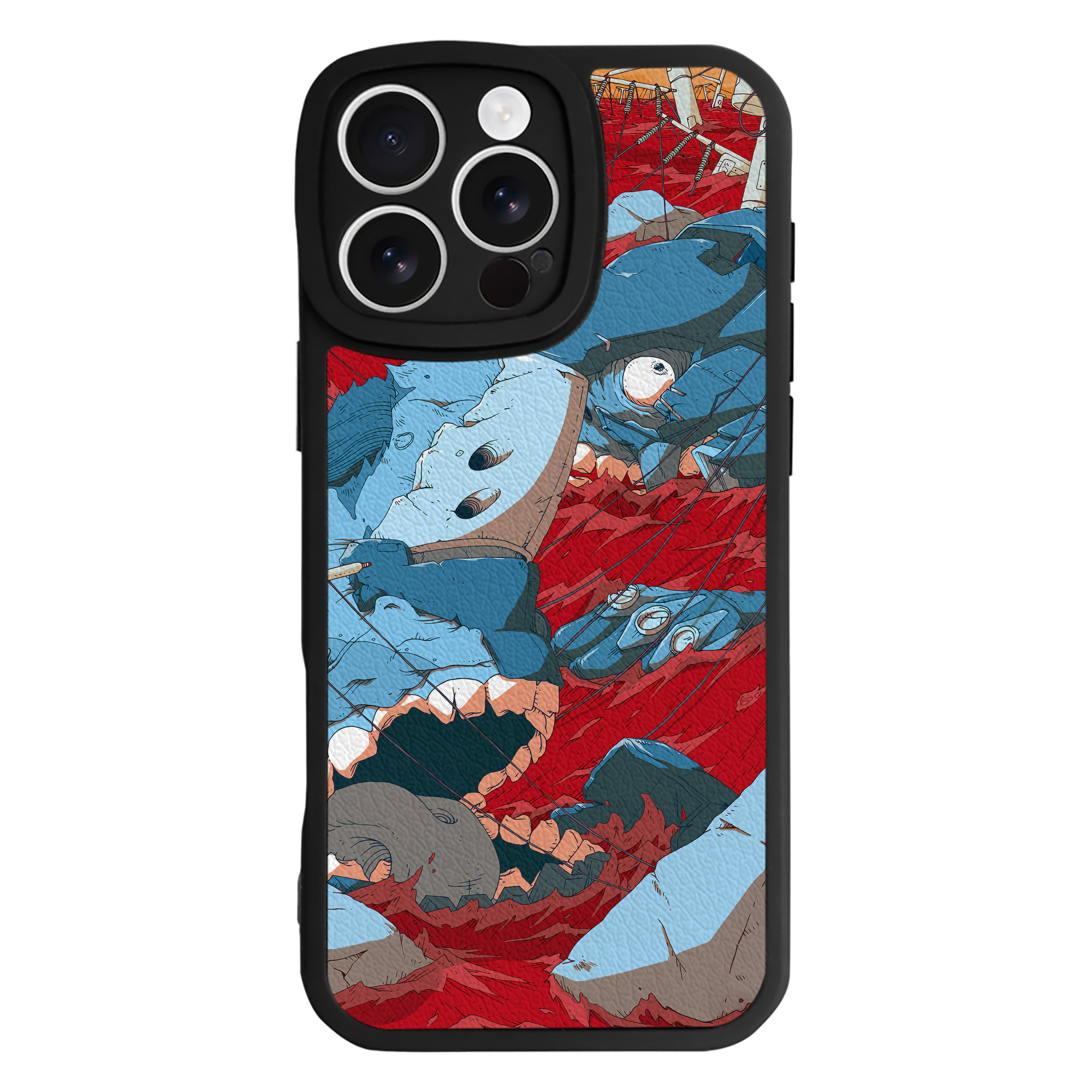 （画像用） EVA 新世紀エヴァンゲリオン 【iPhone 16シリーズ対応】シリコンスマホケース（レザー調） 材質：シリコン
